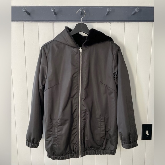 American Eagle reversible black jacket - Picture 1 of 5